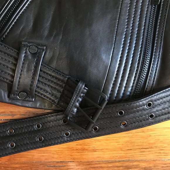 Michael Kors Leather Jacket - Picture 7 of 7